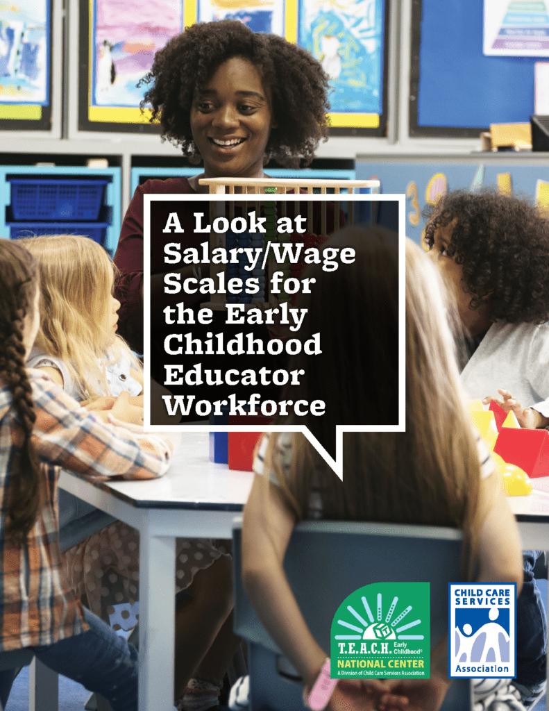 A look at salary/wage scales for the early childhood educator workforce