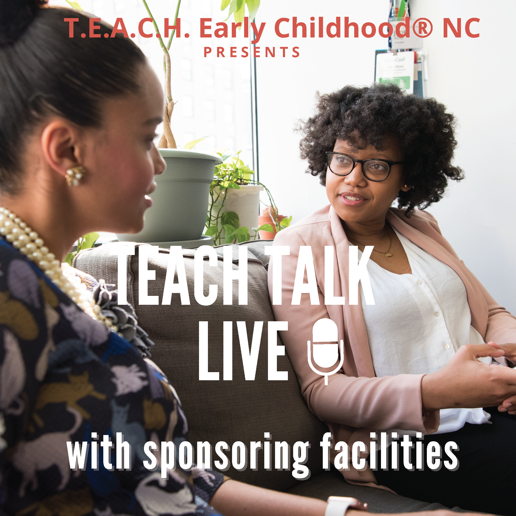 Teach Talk Live flyer