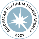 guidestar platinum transparency 2021 logo